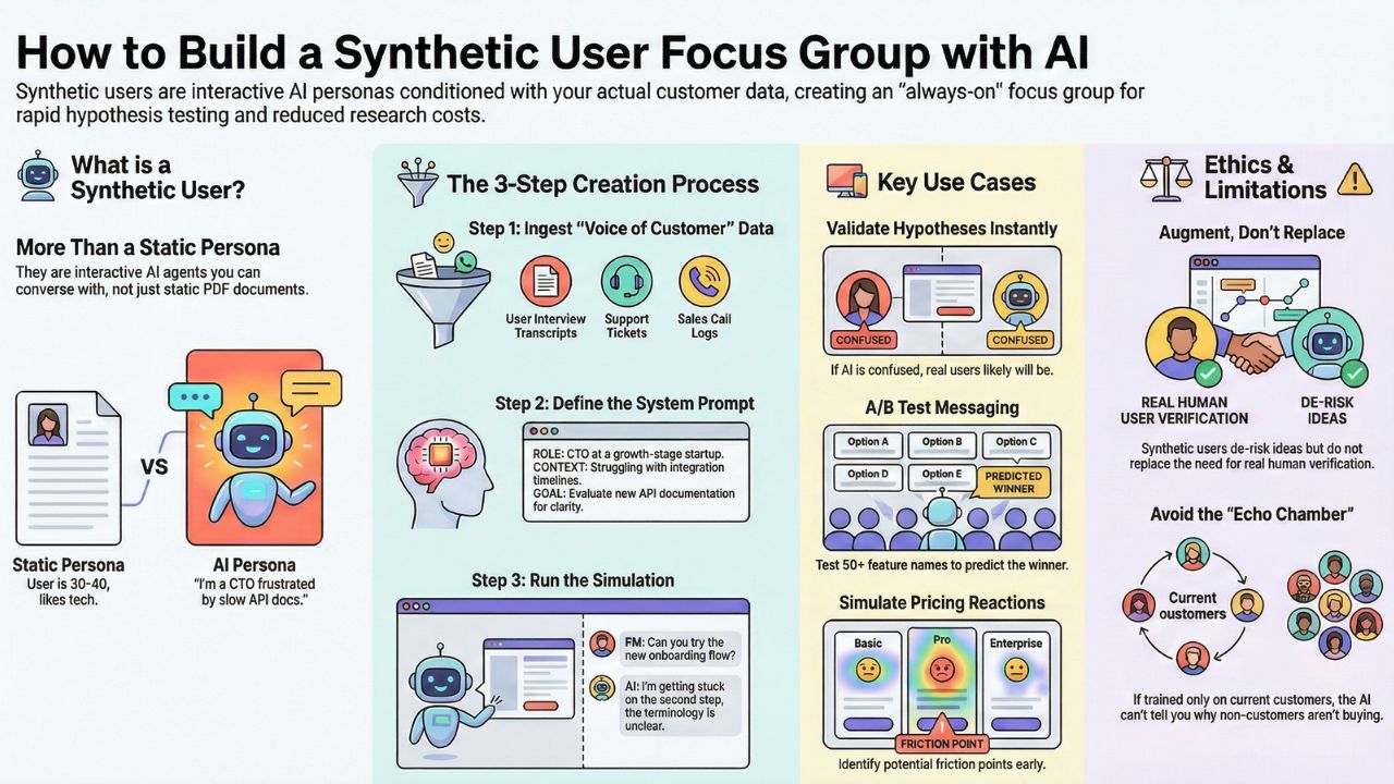 Creating AI Personas for Synthetic User Research
