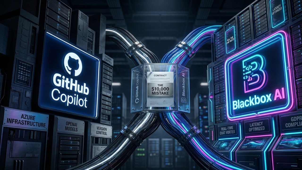 Blackbox AI vs GitHub Copilot comparison 2026