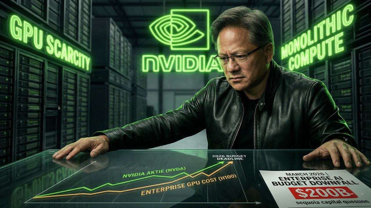 Visualization of Nvidia aktie impact on enterprise GPU infrastructure costs