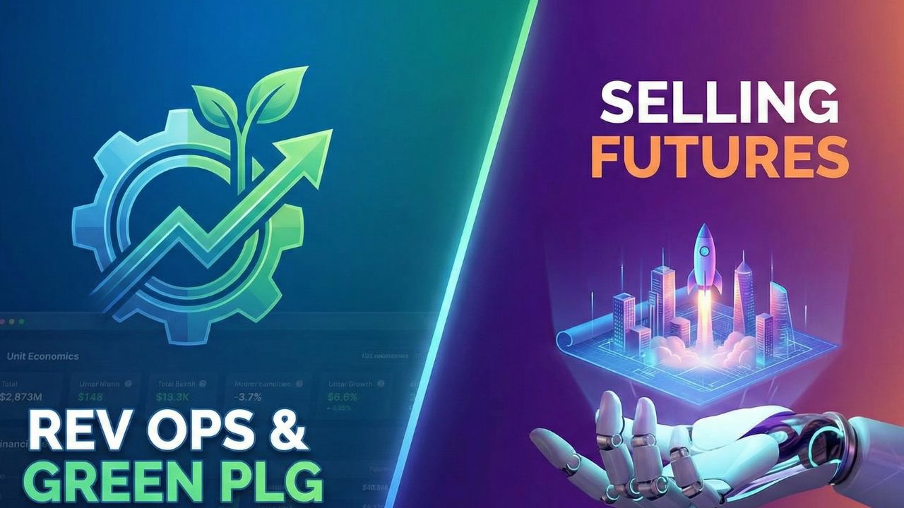 Visualization of Revenue Operations and Green PLG dashboard