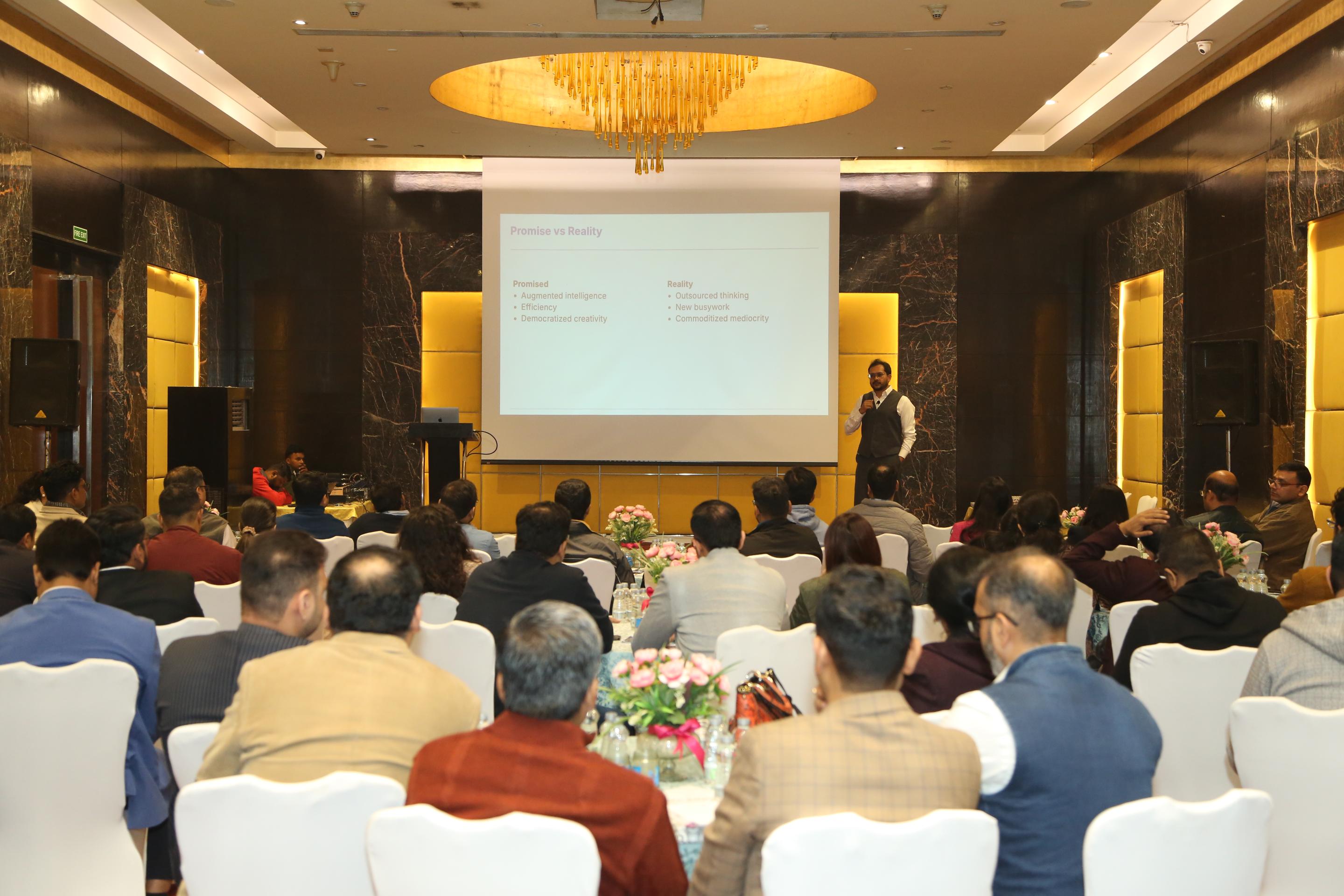 Anuvrat Parashar explaining Neural Atrophy risks