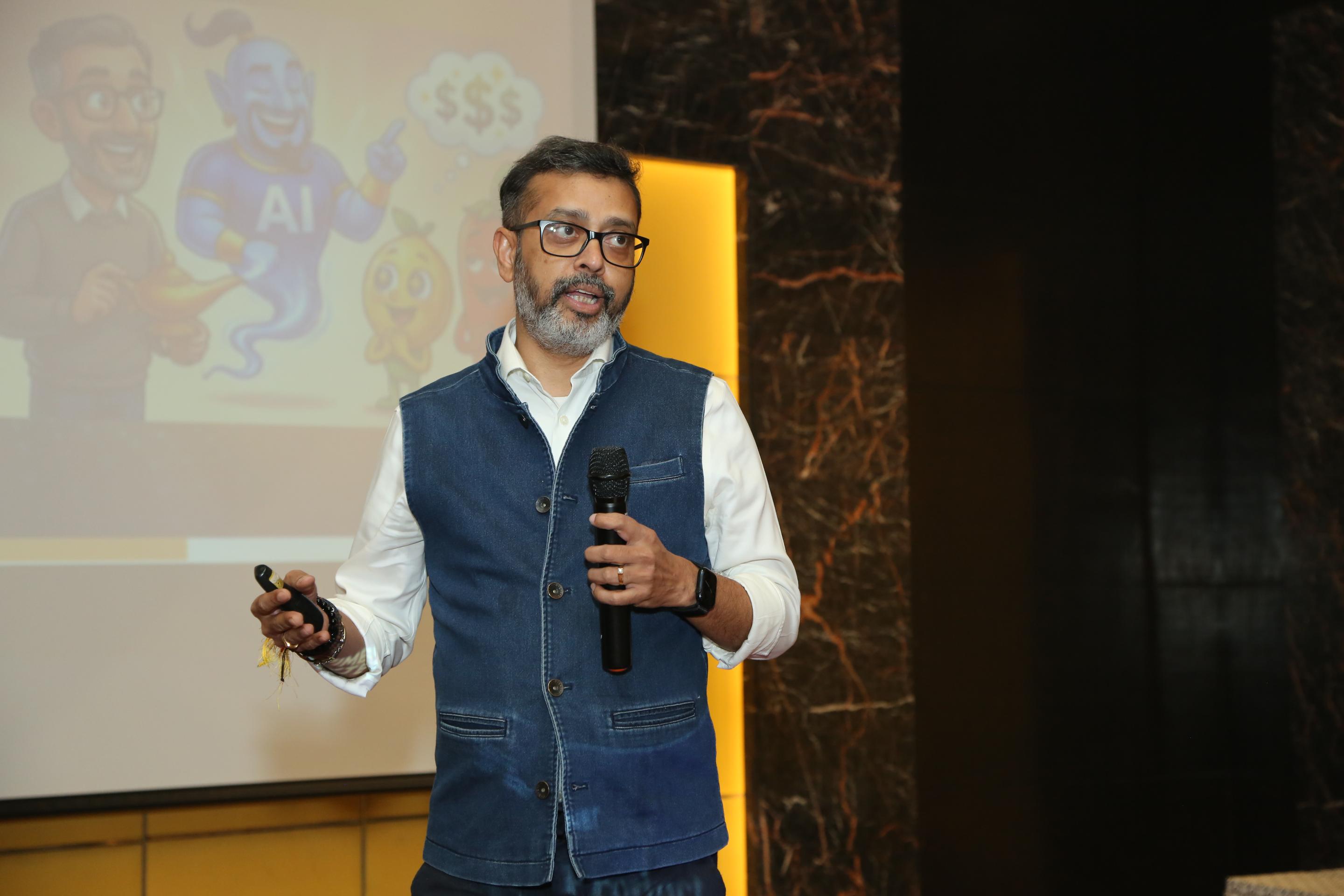 Nishant Sinha discussing synthetic user testing